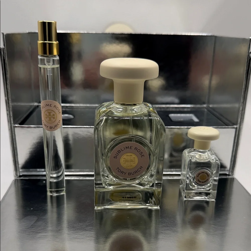 Tory Burch, 3-Pc. Essence Of Dreams Sublime Rose EDP Gift Set, NEW!!